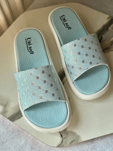 Soft Cotton Sky Slides