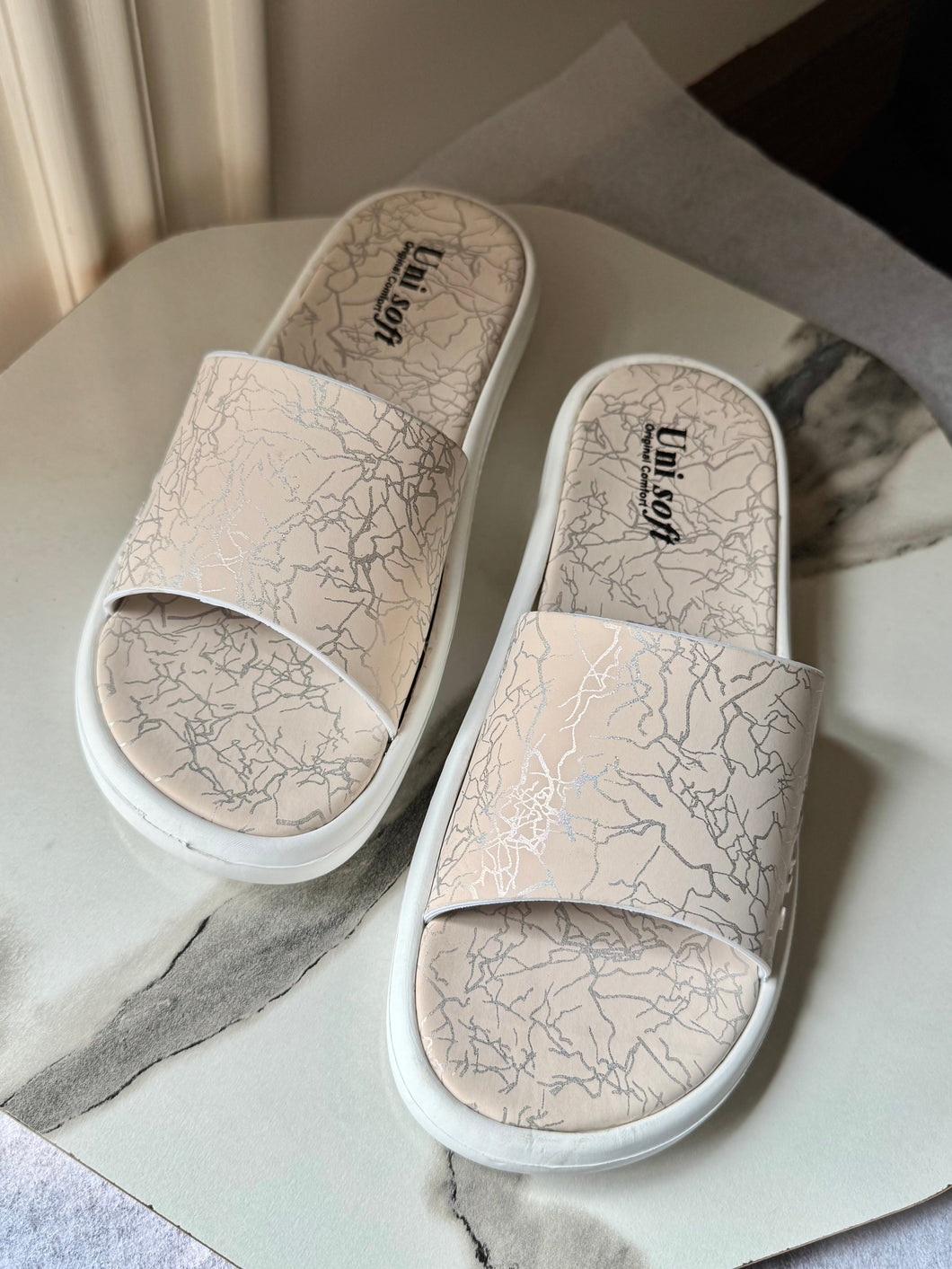 Soft Peachy Slides
